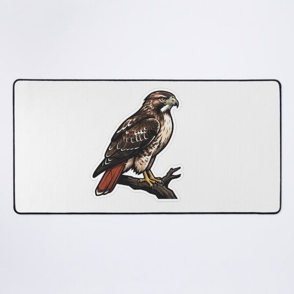 Item preview, Majestic Red Tailed Hawk Perched on Branch designed and sold by Owcomm.