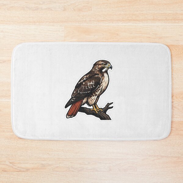 Item preview, Majestic Red Tailed Hawk Perched on Branch designed and sold by Owcomm.