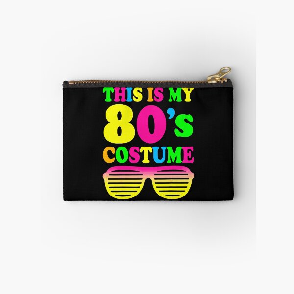 Item preview, This Is My 80s Costume Neon Rainbow Text Shutter Shades Retro Party Apparel designed and sold by slmfams.