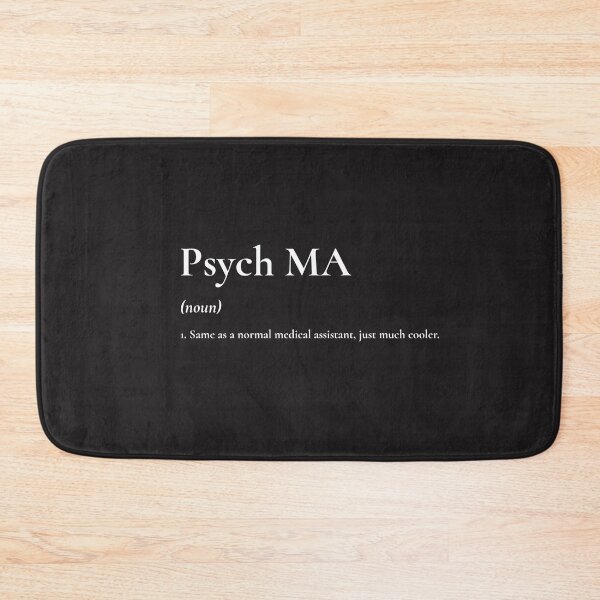 Item preview, Psych MA designed and sold by piercedgirl13.