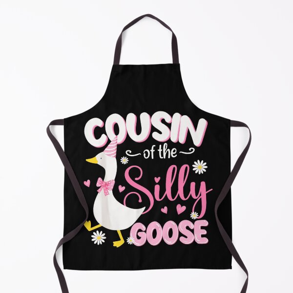 Item preview, Cousin Of The Silly Goose Party Hat Pink Bow Daisies Cute Family Humor Apparel designed and sold by slmfams.