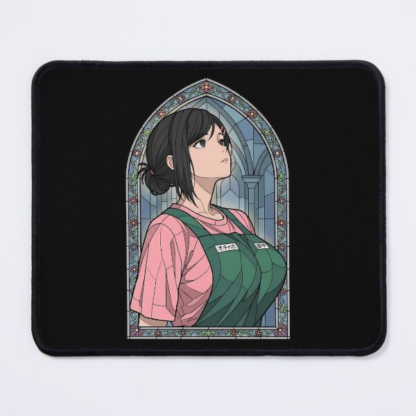 Item preview, Aoi Sakamoto Floral Stained Glass Apron Look designed and sold by mildaclairmo.