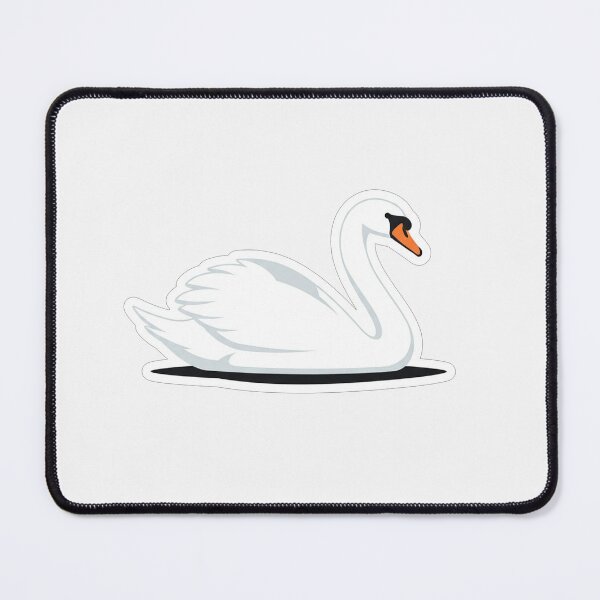 Item preview, Graceful White Swan Swimming in Water designed and sold by Owcomm.