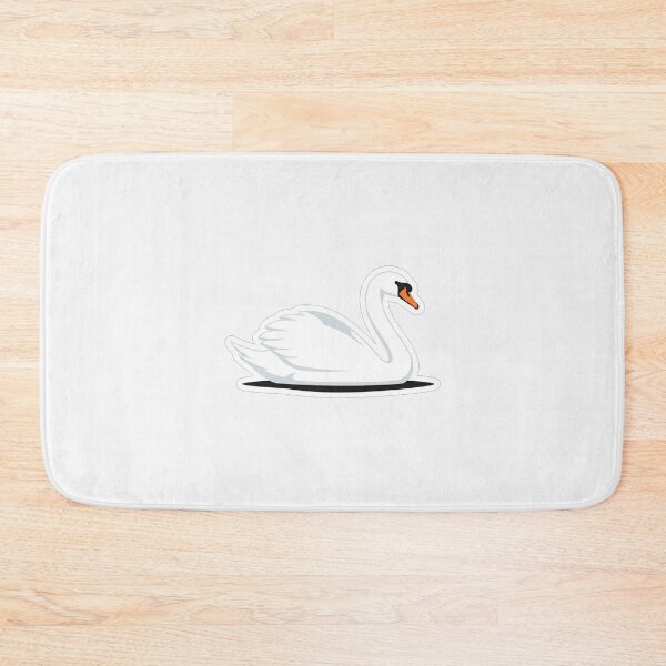 Item preview, Graceful White Swan Swimming in Water designed and sold by Owcomm.