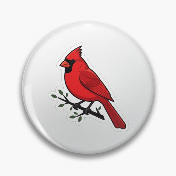 Item preview, Vibrant Red Cardinal Bird On Branch designed and sold by Owcomm.