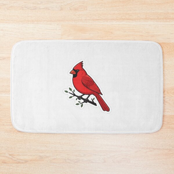 Item preview, Vibrant Red Cardinal Bird On Branch designed and sold by Owcomm.