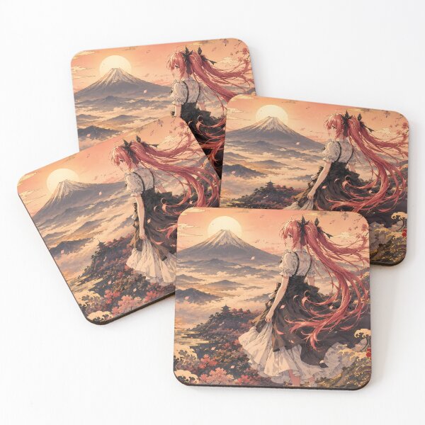 Item preview, Kotori Itsuka Date A Live Fuji Sakura Sunset designed and sold by mildaclairmo.