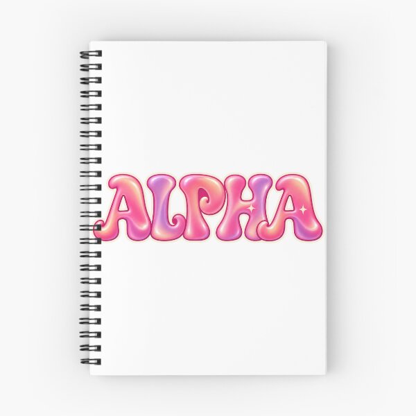Item preview, alpha - groovy style designed and sold by Cosmic train.
