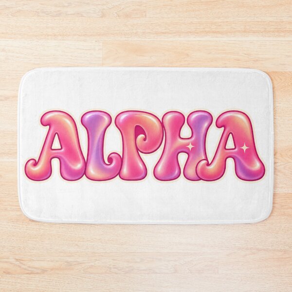Item preview, alpha - groovy style designed and sold by Cosmic train.