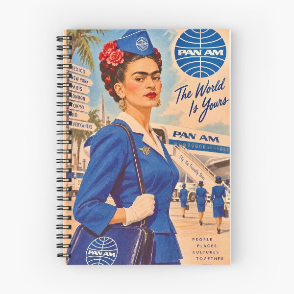 Item preview, Vintage Pan Am Stewardess Frida designed and sold by reggiemercedes.