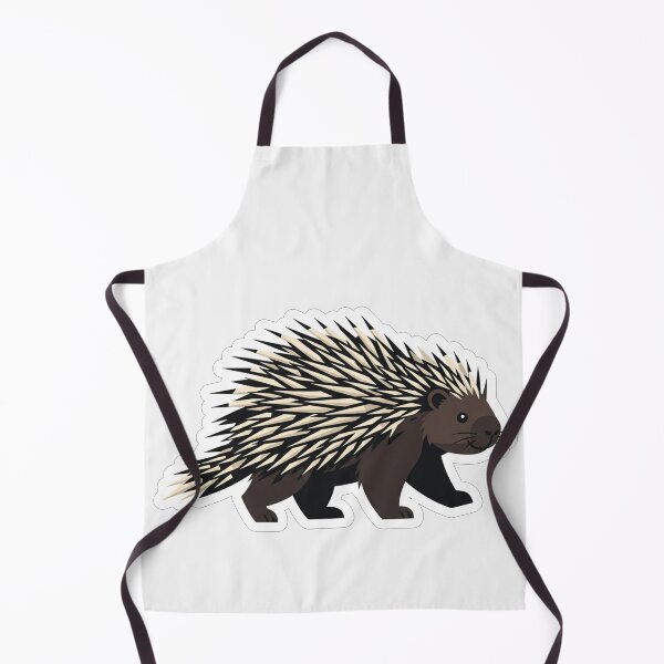 Item preview, Cute Porcupine Quill Animal Vector Illustration designed and sold by Owcomm.