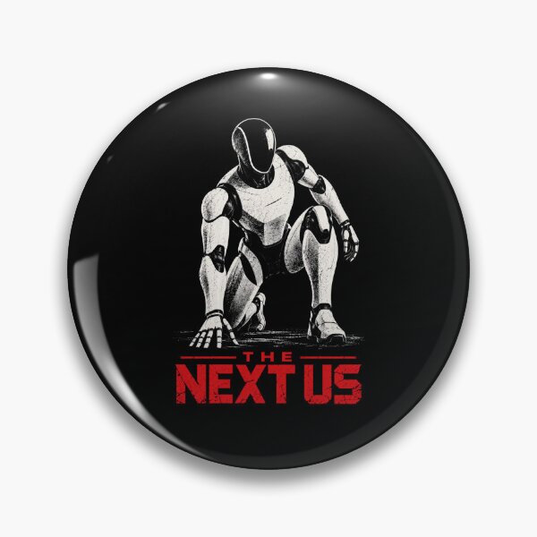 Item preview, The Next Us Futuristic Humanoid Robot – AI Android Sci-Fi Design designed and sold by TEEJAMBOREE.