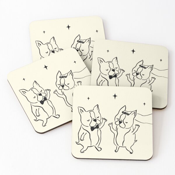 Item preview, Boston Terrier Wedding designed and sold by ladybugdaisy.