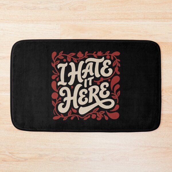 Item preview, I Hate It Here - Retro Lettering. #4 designed and sold by EunsooLee.