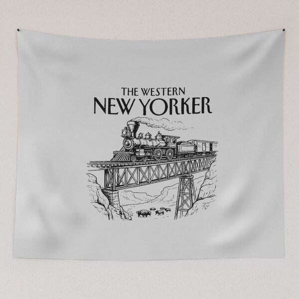 Item preview, The Western New Yorker Train Art designed and sold by Anugrah januar.