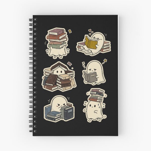 Item preview, Cute Ghost Reading Books Spooky Season Mom Women Friends designed and sold by NADIASHOP86.