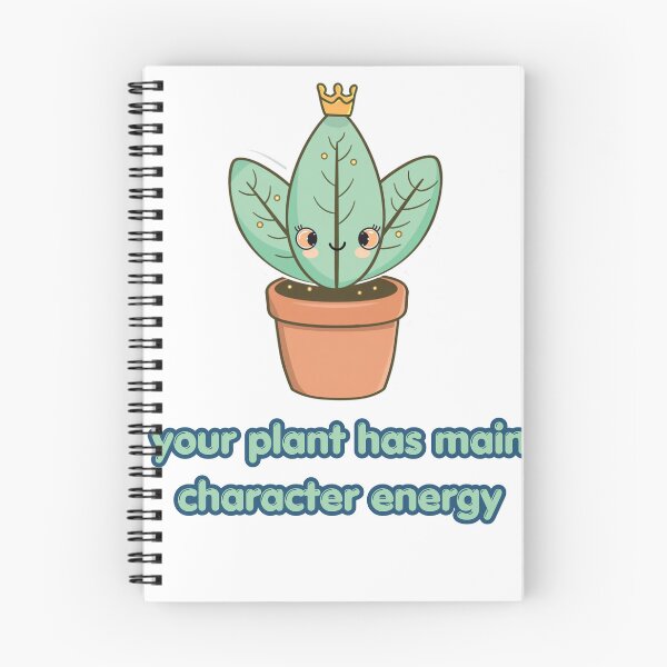 Item preview, Main Character Energy Plant Funny Houseplant Design designed and sold by FashionDollQtr.