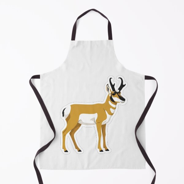 Item preview, Cute Pronghorn Antelope Vector Illustration designed and sold by Owcomm.