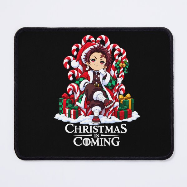 Item preview, Tanjiro Kamado Demon Slayer Christmas Candy Cane Throne designed and sold by mildaclairmo.