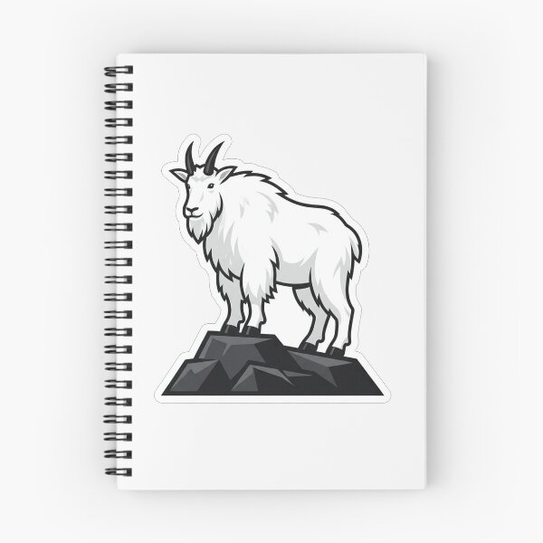 Item preview, Majestic Mountain Goat Standing On A Rock designed and sold by Owcomm.