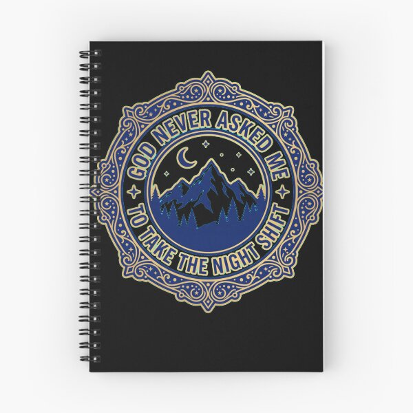 Item preview, God Never Asked Me To Take The Night Shift Mountain designed and sold by marry treasures.