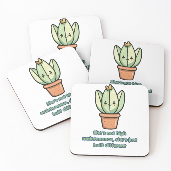 Item preview, Built Different Sassy Plant Funny Houseplant Quote designed and sold by FashionDollQtr.