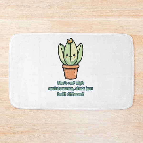 Item preview, Built Different Sassy Plant Funny Houseplant Quote designed and sold by FashionDollQtr.