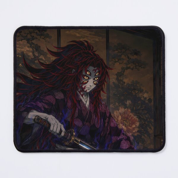 Item preview, Kokushibou Demon Slayer Moonlit Chamber Samurai Mood designed and sold by mildaclairmo.