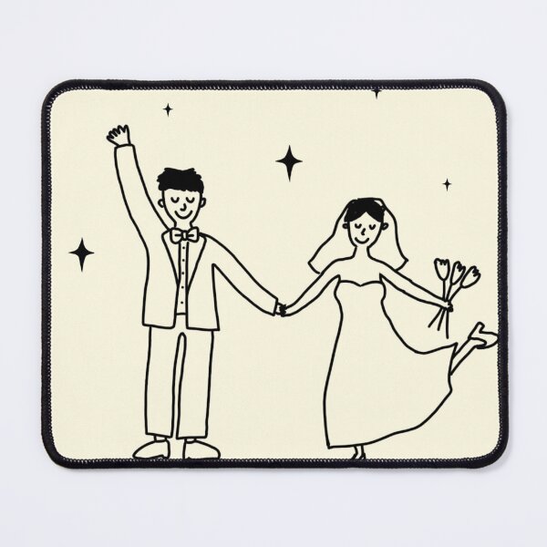 Item preview, Bride and groom designed and sold by ladybugdaisy.