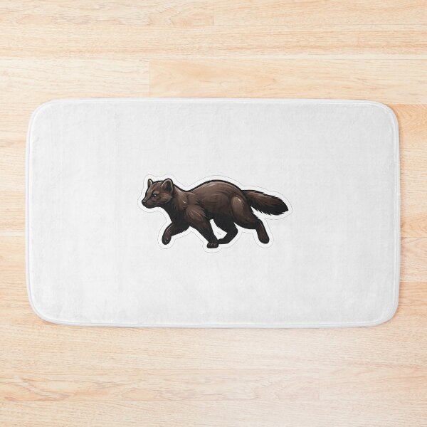 Item preview, Running Wild Marten Vector Illustration designed and sold by Owcomm.