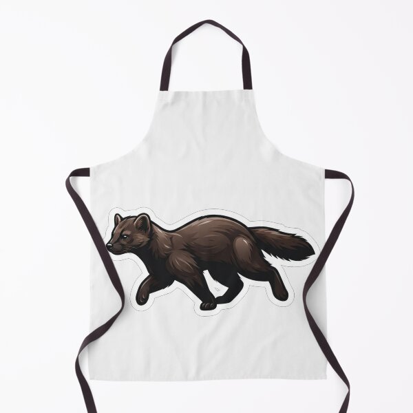 Item preview, Running Wild Marten Vector Illustration designed and sold by Owcomm.
