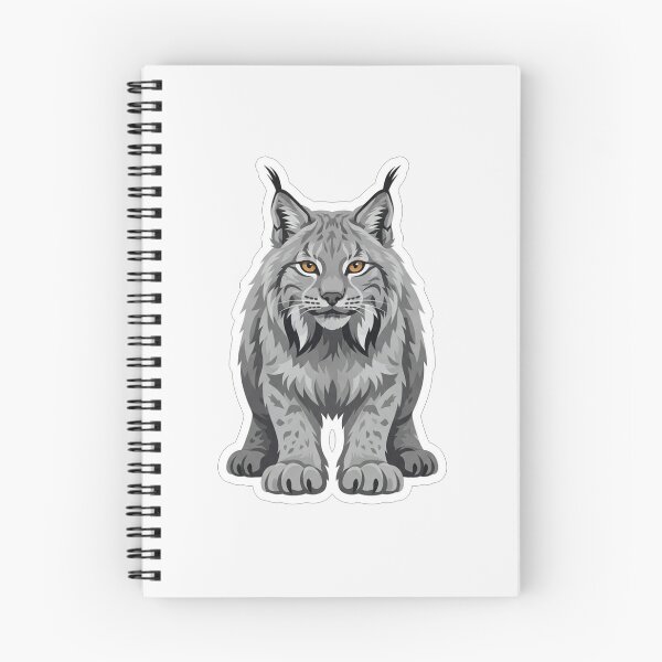 Item preview, Fierce Wild Canada Lynx Big Cat Portrait designed and sold by Owcomm.