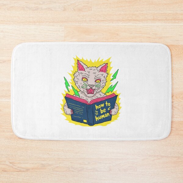 Item preview, How to Be Human – Reading Cat designed and sold by CochraneCo.