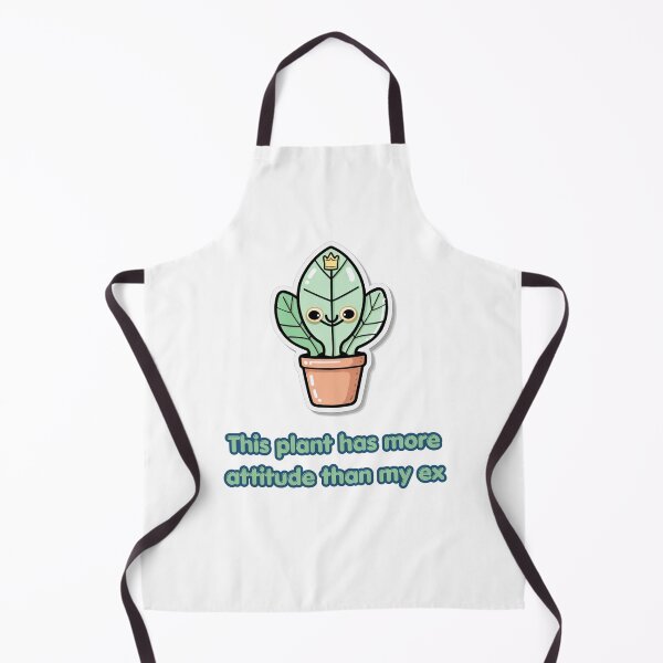 Item preview, More Attitude Than My Ex Funny Plant Design designed and sold by FashionDollQtr.