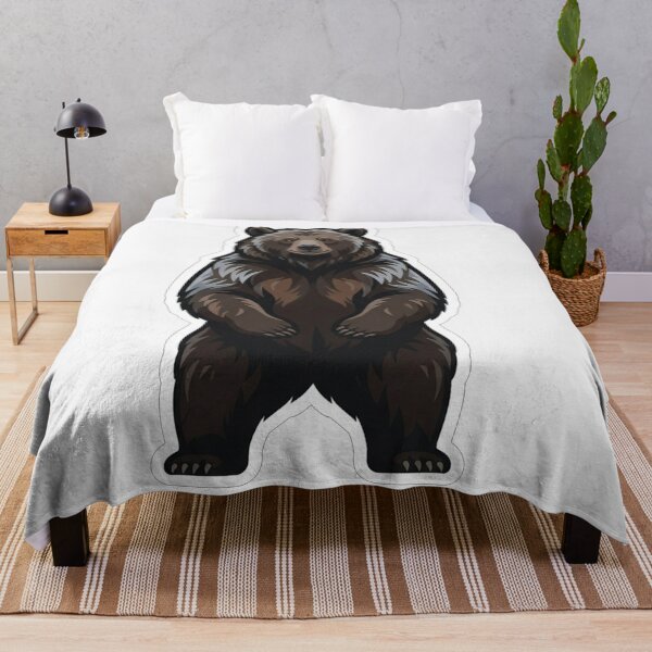 Item preview, Majestic Grizzly Bear Standing Proudly designed and sold by Owcomm.