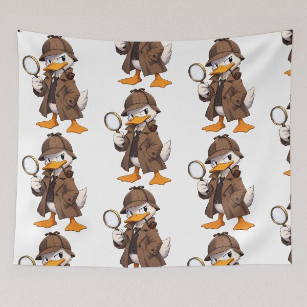 Artikelvorschau, Patotective Duck Detective Investigator Duck Tier-Cartoon entworfen und verkauft von ShidoArt.
