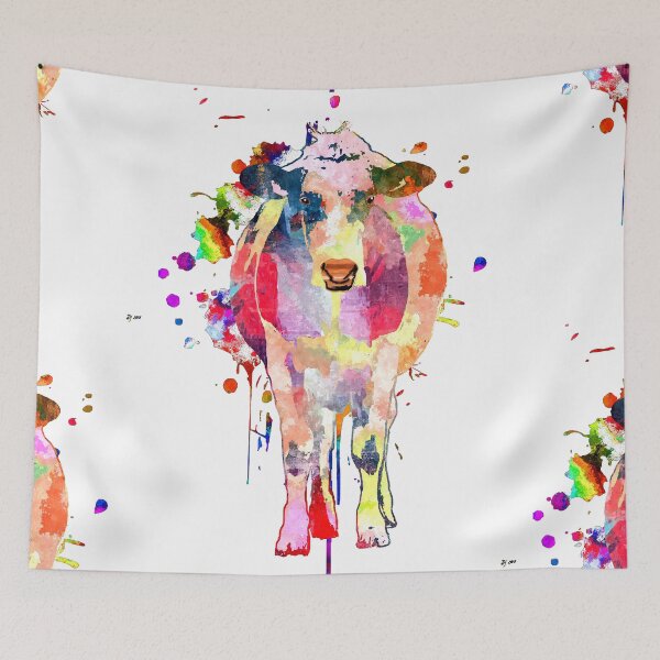 Item preview, Cow Colored Art designed and sold by Daniel Janda.