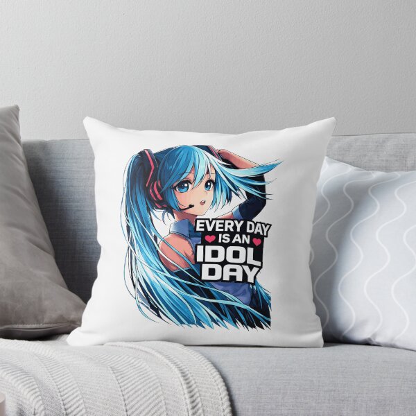 Item preview, Anime Idol Girl Blue Hair  designed and sold by TarwaterUri.
