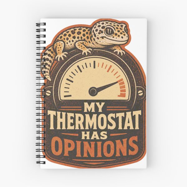 Item preview, My Thermostat Has Opinions Reptile Keeper Gauge designed and sold by BoosterShop.