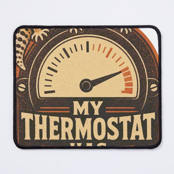 Item preview, My Thermostat Has Opinions Reptile Keeper Gauge designed and sold by BoosterShop.