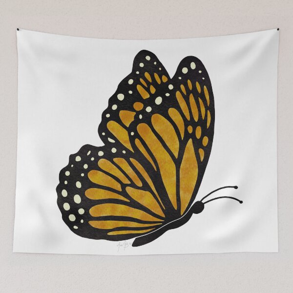Item preview, Yellow butterfly designed and sold by Ana Gorozpe.