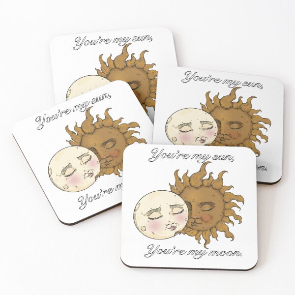 Item preview, Sun & Moon: sweet embrace designed and sold by NguyenKa Art.