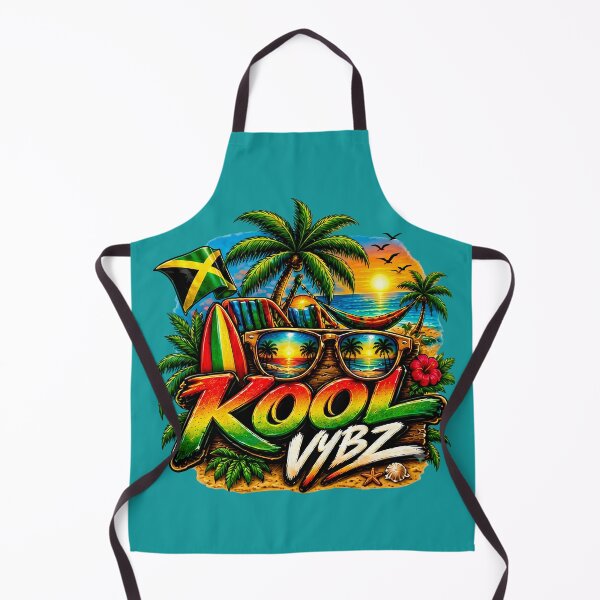 Item preview, Jamaican Sunset Beach Kool Vybz Tropical Island Art designed and sold by digitalbob60.