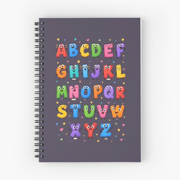 Item preview, Funny Alphabet Characters A to Z for Kids designed and sold by NinaCreator.