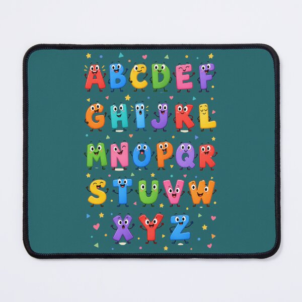 Item preview, Funny Alphabet Characters A to Z for Kids designed and sold by NinaCreator.