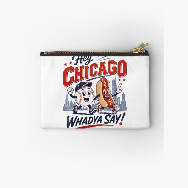 Item preview, Chicago Baseball Hot Dog Retro Cartoon Tee designed and sold by BlytheKafer.