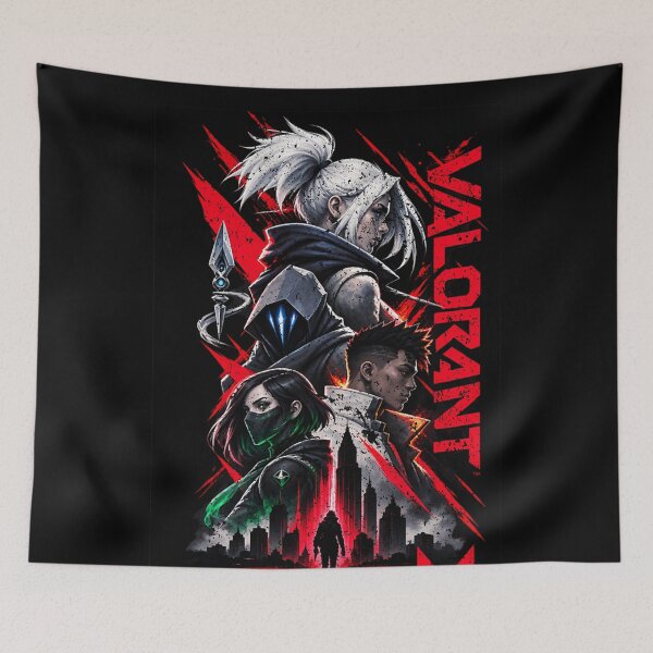 Item preview, Valorant Agents Tactical Gaming Fanart Classic  designed and sold by glennacanfield.