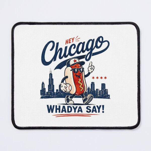 Item preview, Retro Chicago Hot Dog Skyline Tee designed and sold by SariahSteng.