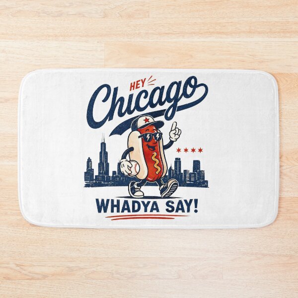 Item preview, Retro Chicago Hot Dog Skyline Tee designed and sold by SariahSteng.