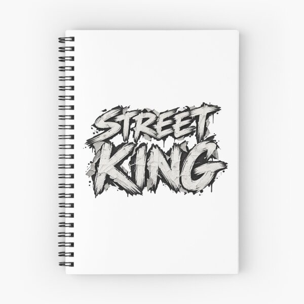 Item preview, Street King Distressed Streetwear Text designed and sold by Inkworksbyshery.